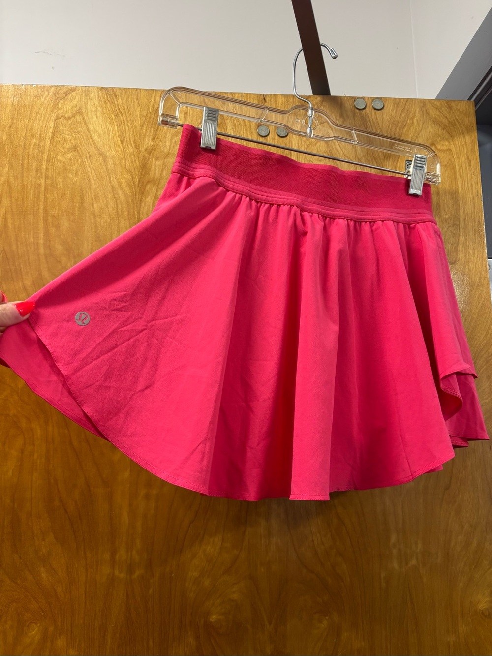 lululemon athletica Bright Pink Circle Skater Skirt